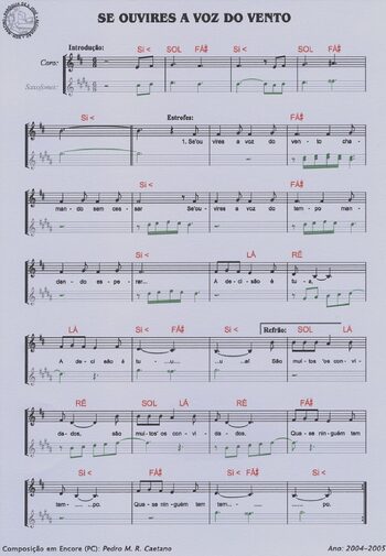 Pré-visualização da pauta