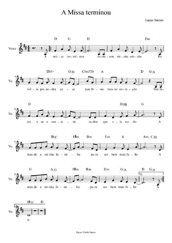 Pré-visualização da pauta