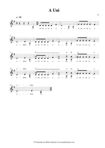 Pré-visualização da pauta