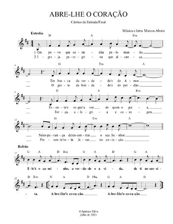 Pré-visualização da pauta