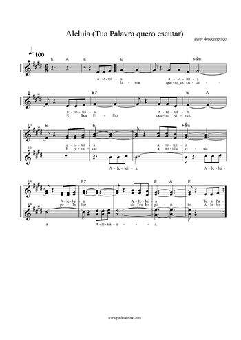 Pré-visualização da pauta