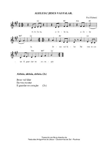 Pré-visualização da pauta