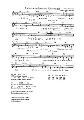 Pré-visualização da pauta