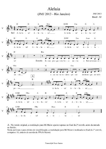 Pré-visualização da pauta