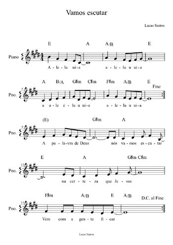 Pré-visualização da pauta