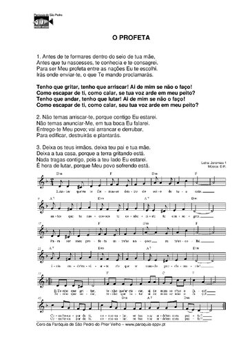 Pré-visualização da pauta