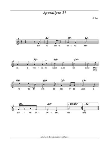 Pré-visualização da pauta