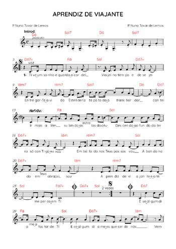 Pré-visualização da pauta