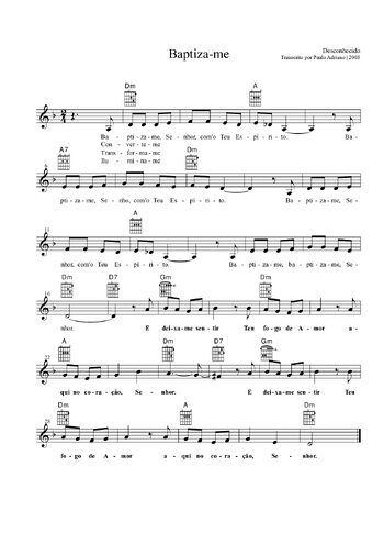 Pré-visualização da pauta