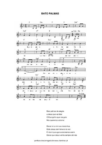 Pré-visualização da pauta