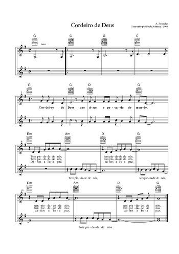 Pré-visualização da pauta