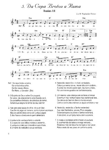 Pré-visualização da pauta