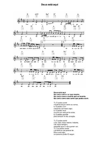 Pré-visualização da pauta