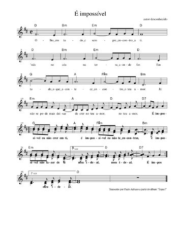 Pré-visualização da pauta