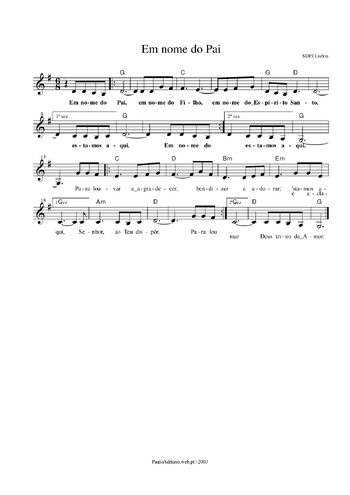 Pré-visualização da pauta