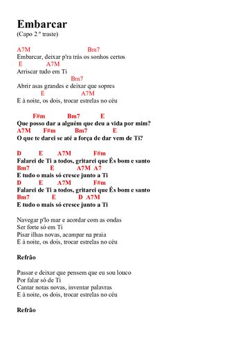 Pré-visualização da pauta