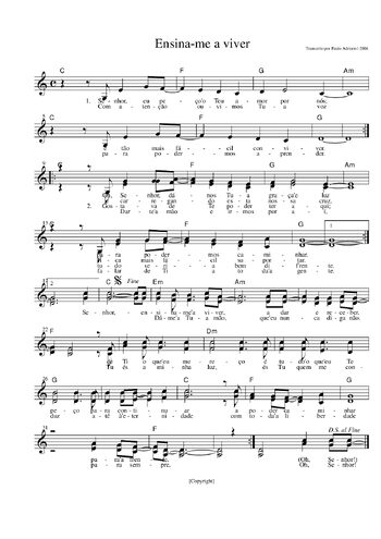 Pré-visualização da pauta