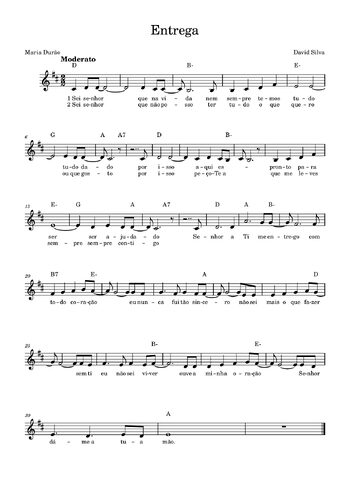 Pré-visualização da pauta