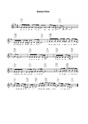 Pré-visualização da pauta