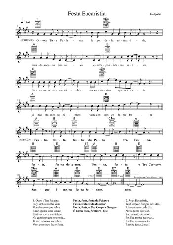 Pré-visualização da pauta