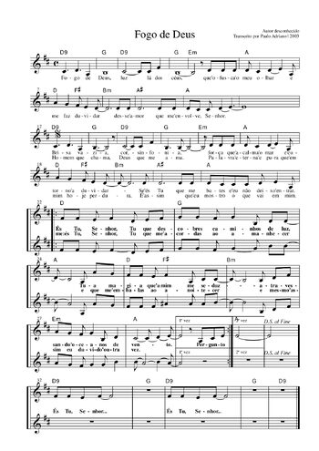 Pré-visualização da pauta