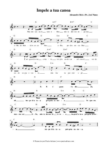 Pré-visualização da pauta