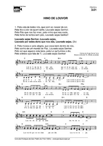 Pré-visualização da pauta