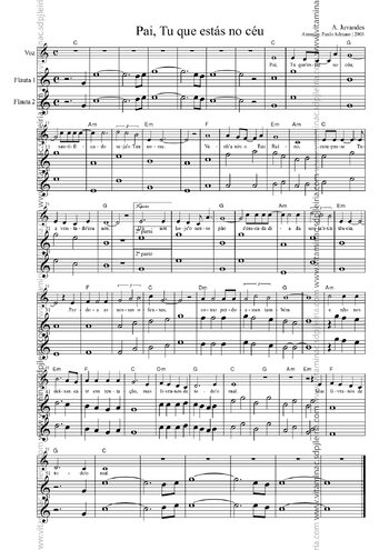 Pré-visualização da pauta