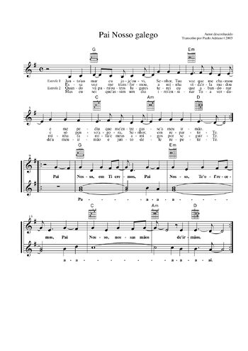 Pré-visualização da pauta