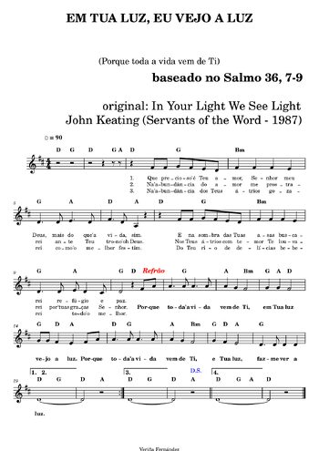 Pré-visualização da pauta