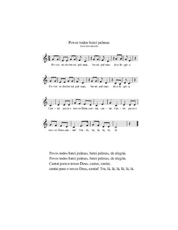 Pré-visualização da pauta