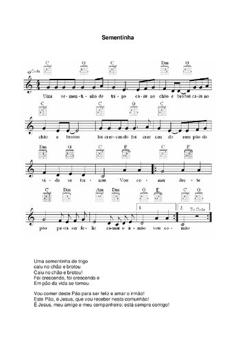 Pré-visualização da pauta