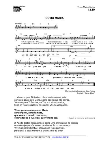 Pré-visualização da pauta